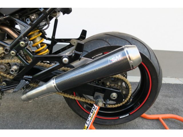 Ducati Monster 900 Exhaust Mufflers